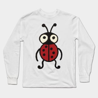 Cute Ladybug Long Sleeve T-Shirt